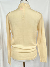 Load image into Gallery viewer, Vintage Pendleton Buttercream Mock Neck Sweater
