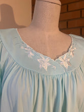 Load image into Gallery viewer, 1990’s Baby Blue Embroidered Nightgown
