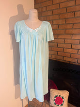 Load image into Gallery viewer, 1990’s Baby Blue Embroidered Nightgown
